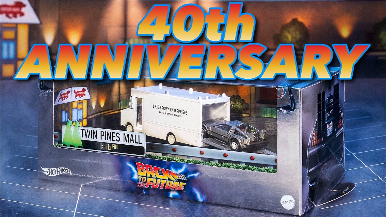 Посмотрите это, прежде чем купить набор Hot Wheels Back to The Future, посвященный 40-летию