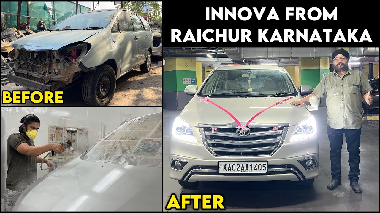 INNOVA TYPE 4 MODIFICATION - CAR FROM RAICHUR KARNATAKA 📞📞8080244774
