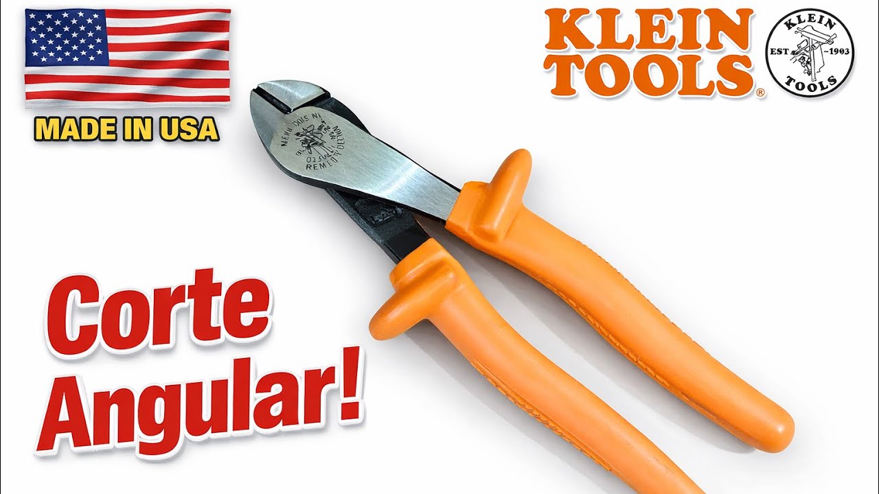 AMAZING! Review Alicate Corte Angular KLEIN TOOLS D2488INS 1000v IEC 60900 ASTM F1505