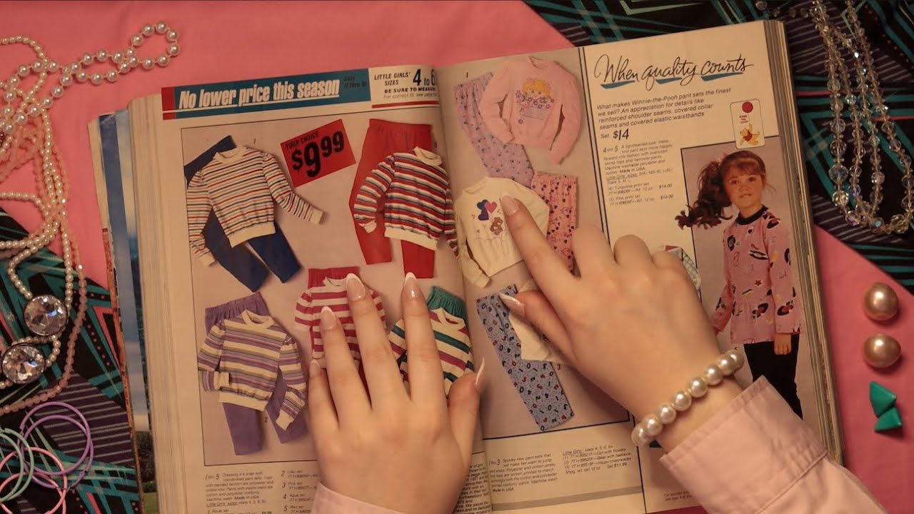 ASMR 80s Sears Catalog | Sales Associate Roleplay