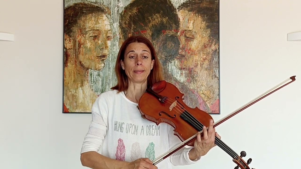 Leçon 113 de violon : Mi majeur - gamme et arpèges en 1ere position