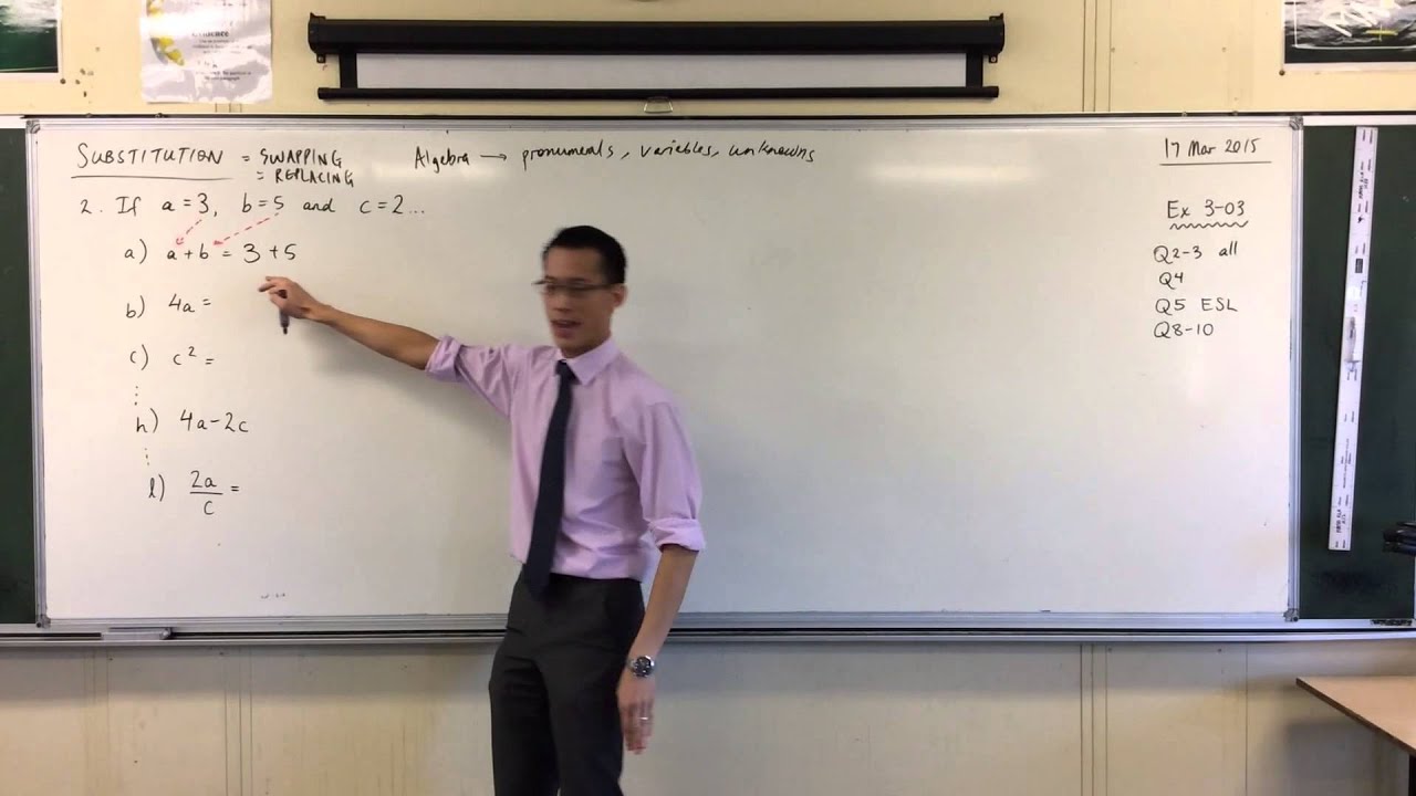 Algebraic Substitution