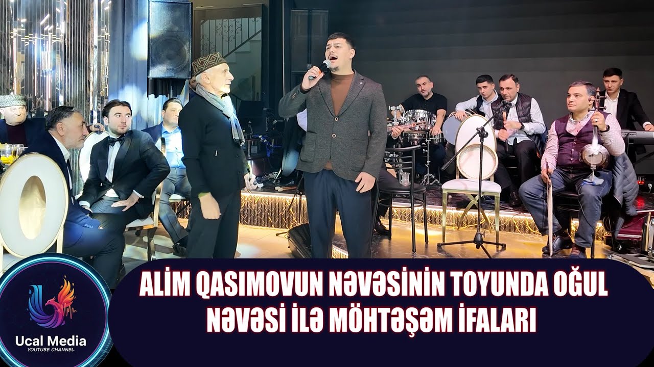Alim Qasımov nəvəsinin toyunda | Oğul nəvəsi ilə möhtəşəm canlı ifa 🇦🇿