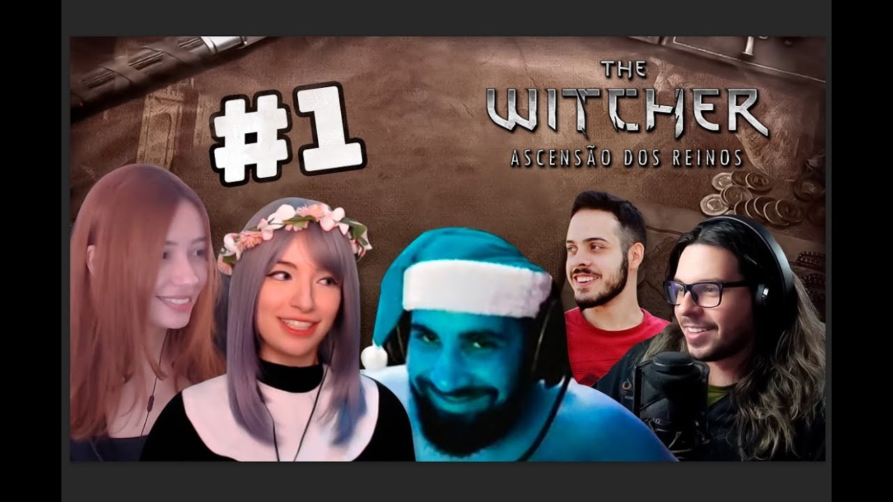 MELHORES MOMENTOS Ep1 - RPG The Witcher (Faye, Smzinho, Kaká, DJ, Kett e Colucci)