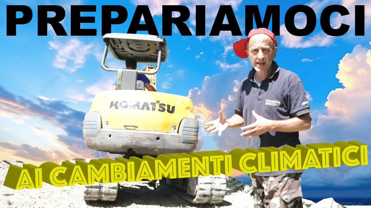 Sistemazione del Terreno contro i cambiamenti climatici. Komatsu in azione nel bosco di MonteMarzano