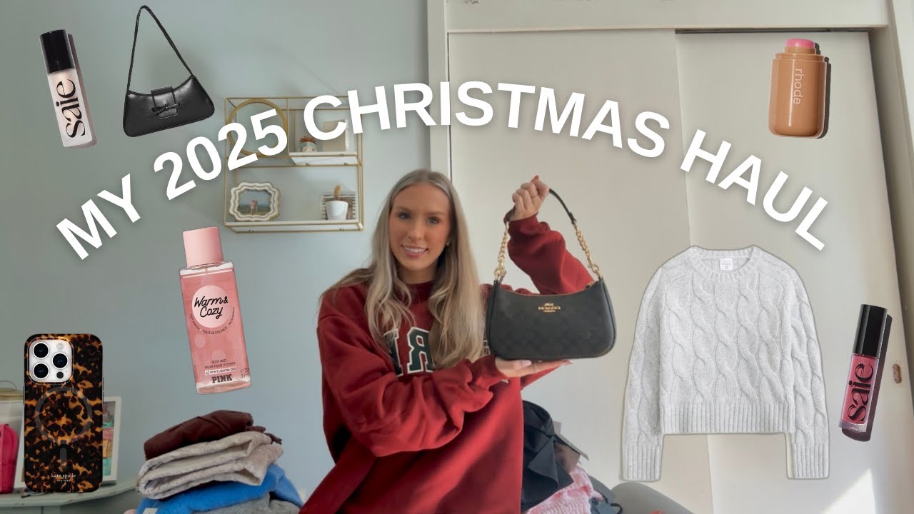 WHAT I GOT FOR CHRISTMAS 2025 *huge haul*