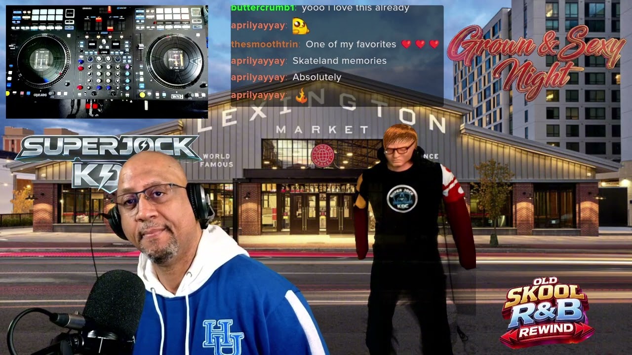 Grown & Sexy Night! 02-02-26 show Old Skool R&B Rewind with SuperJock KDC