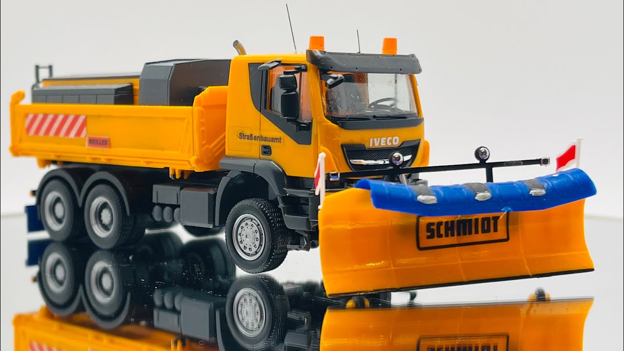 Herpa 310727 Iveco Trakker 6x6 - Eigenumbau Winterdienst