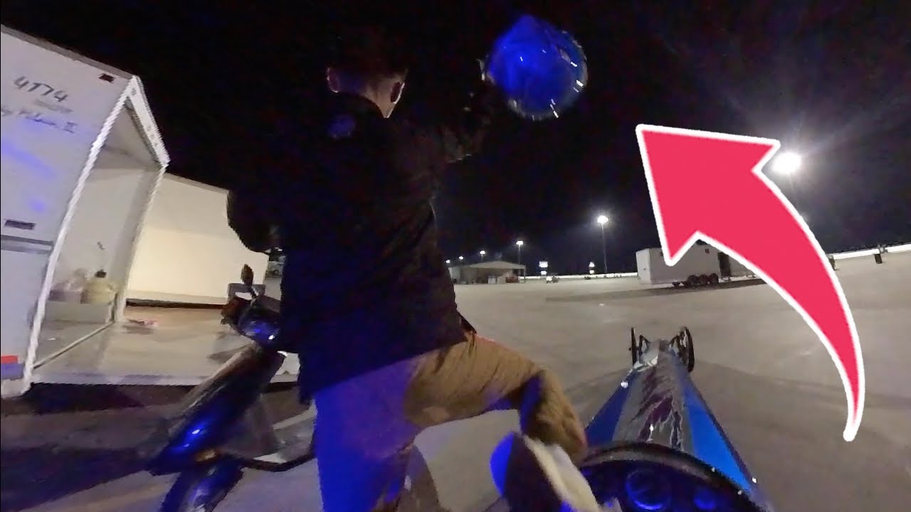 Never throw your helmet... Race Vlog #18