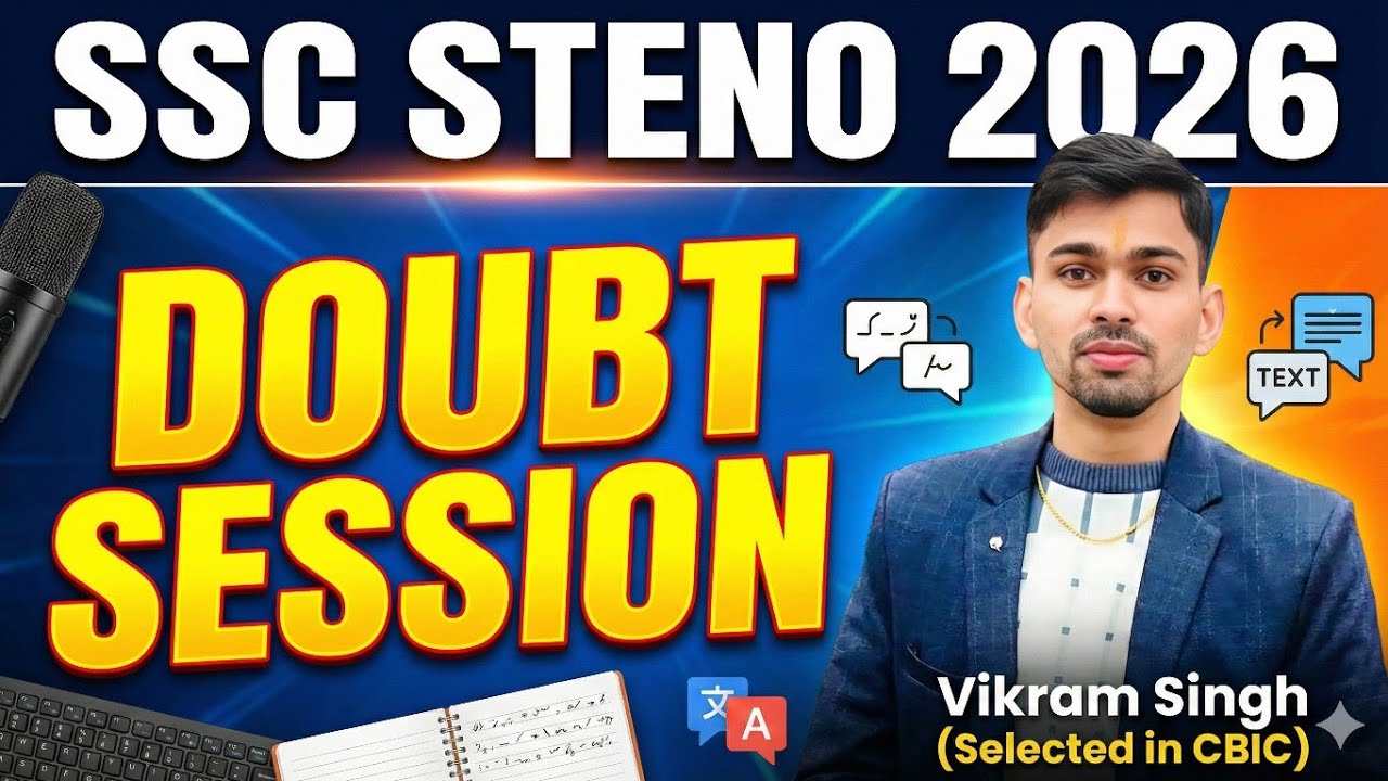 Steno steno 2026 | ssc stenographer | ssc steno vacancy update 