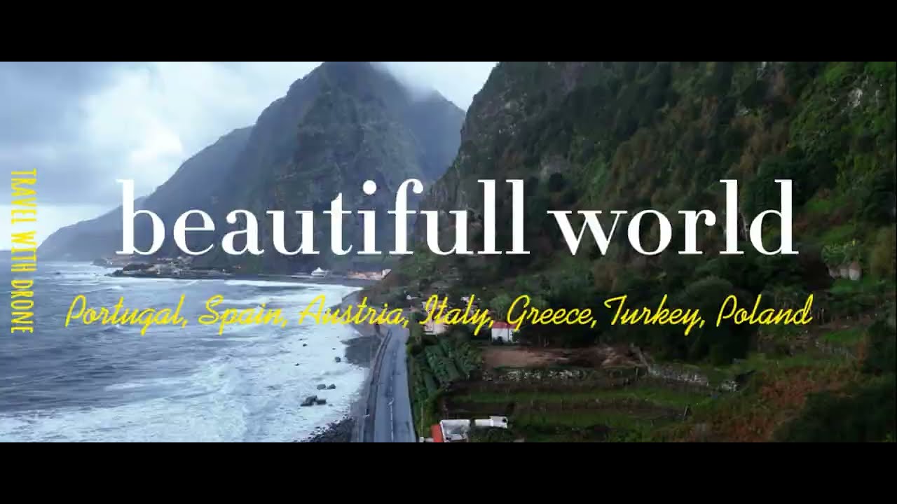beautifull world by drone 4K