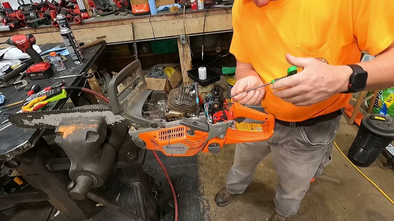Husqvarna 550xp mark 2, the piston is out, did it blow up?