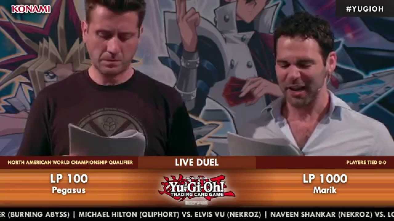 Yu-Gi-Oh! 2015 North American WCQ - Pegasus vs. Marik Scripted Duel