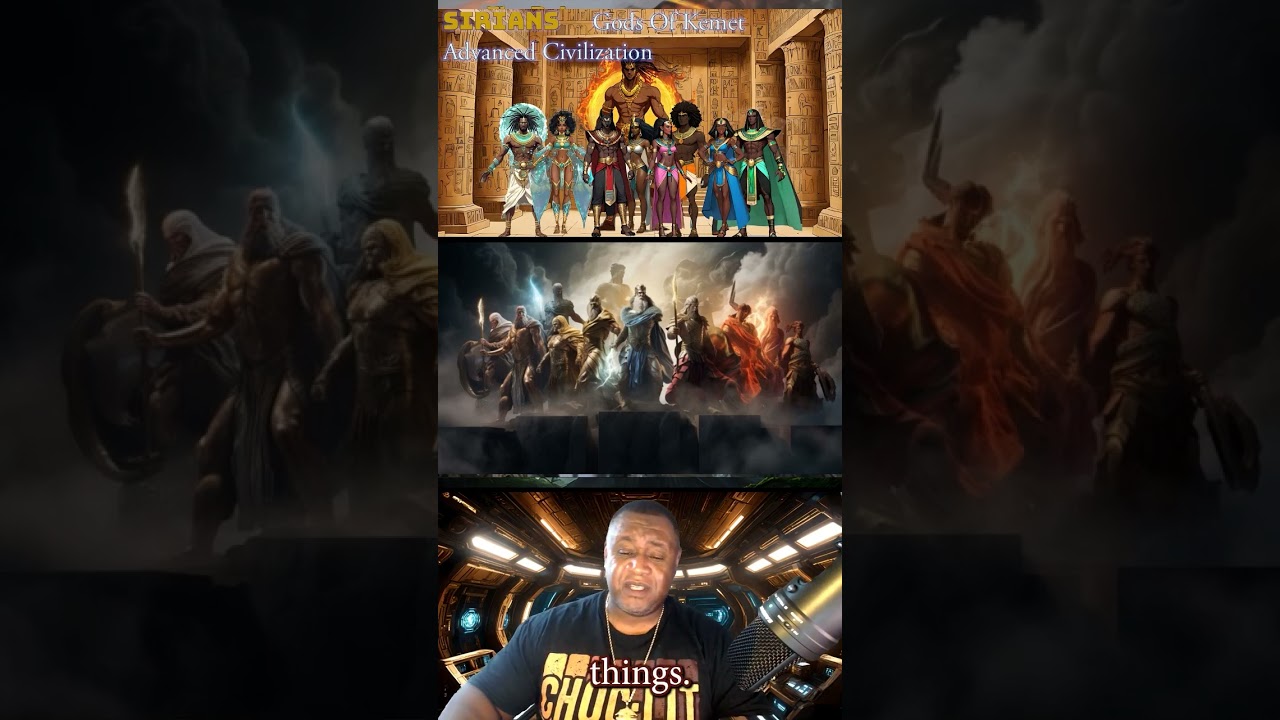 The Sirians Kemetic Gods Vs the Olympians  starborn Deities Clash with Greek Gods!