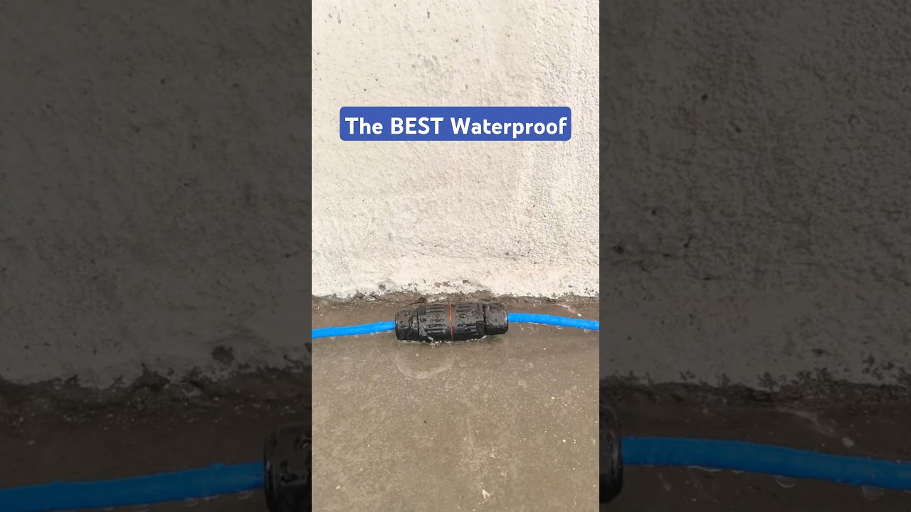 Ultimate IP68 Waterproof RJ45 cable connector Unbeatable Durability & High Speed Data!#cabling#cat6a