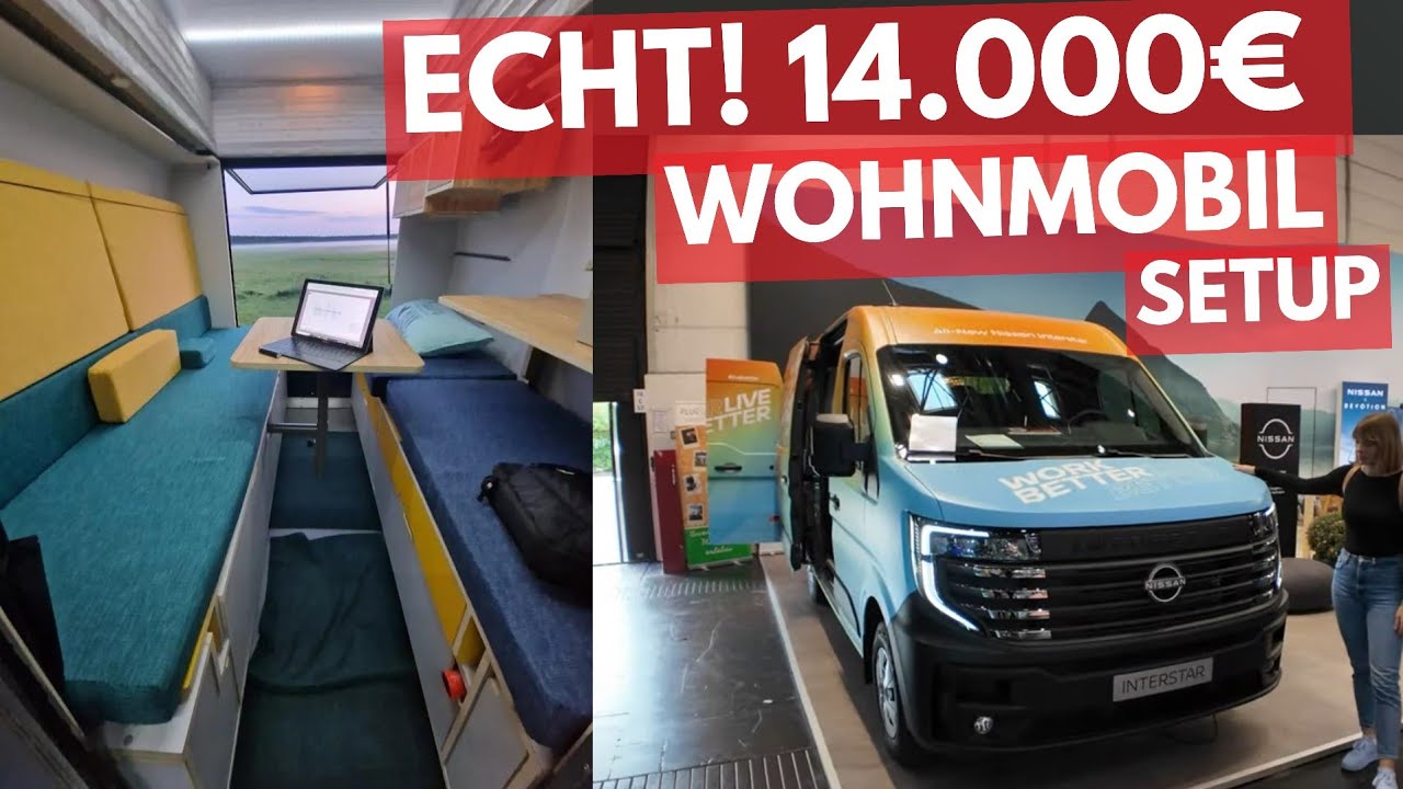 DIE echte 14.000,- € WOHNMOBIL BOX NAGELNEU MADE IN BERLIN 🔴 Interstar Plugvan Caravan Salon 2024