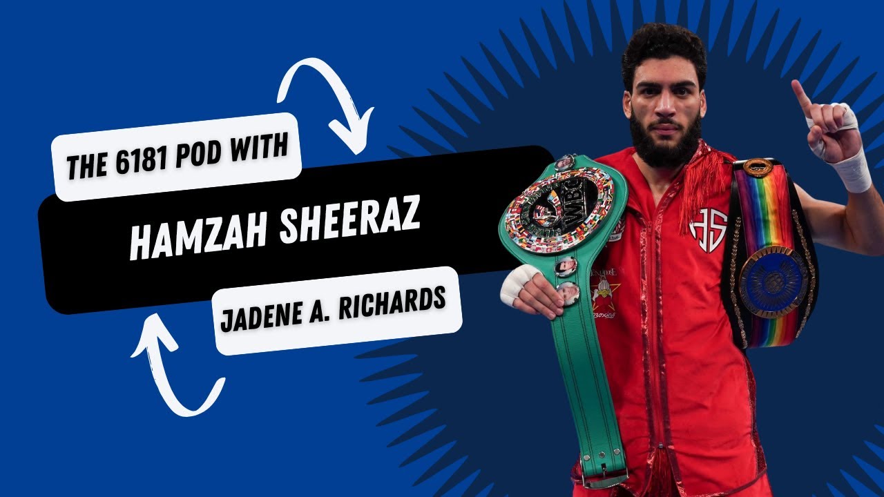 Podcast Episode 6 - Hamzah Sheeraz 'I'M THERE TO EAT. I'M THERE TO GET WHAT'S MINE'