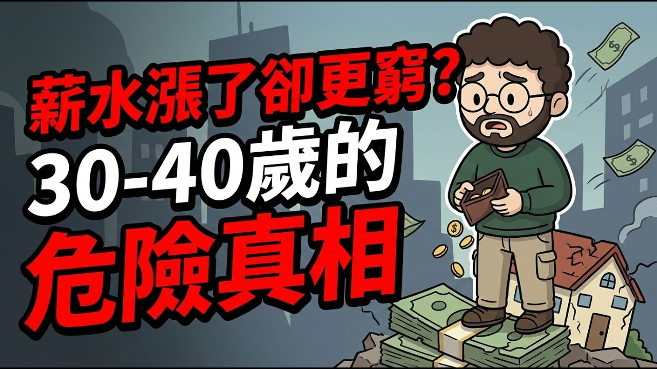 月薪5萬卻比3萬時更窮？30歲後最可怕的財富陷阱！
