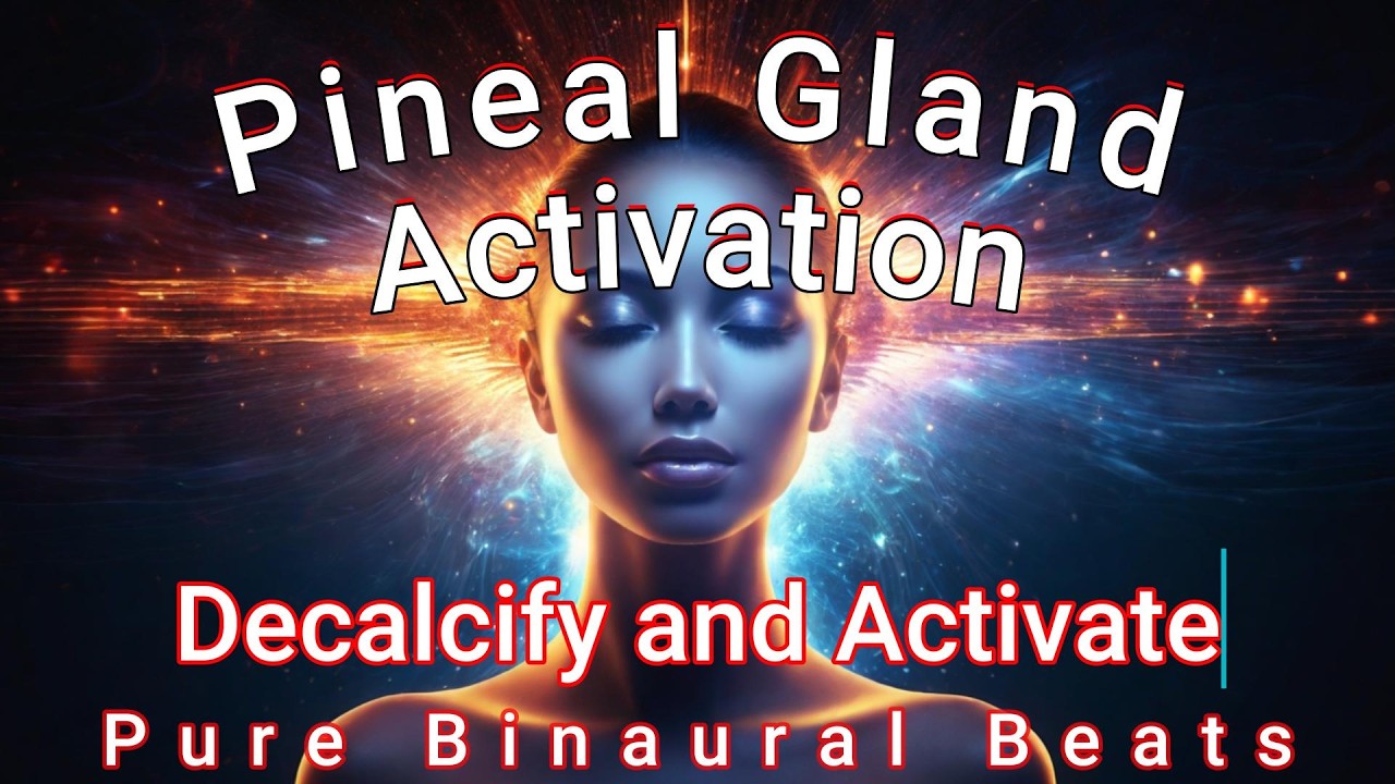 PINEAL GLAND Activation & Decalcification (9.63Hz + 963Hz) | Alpha and Gamma Waves - Binaural Beats