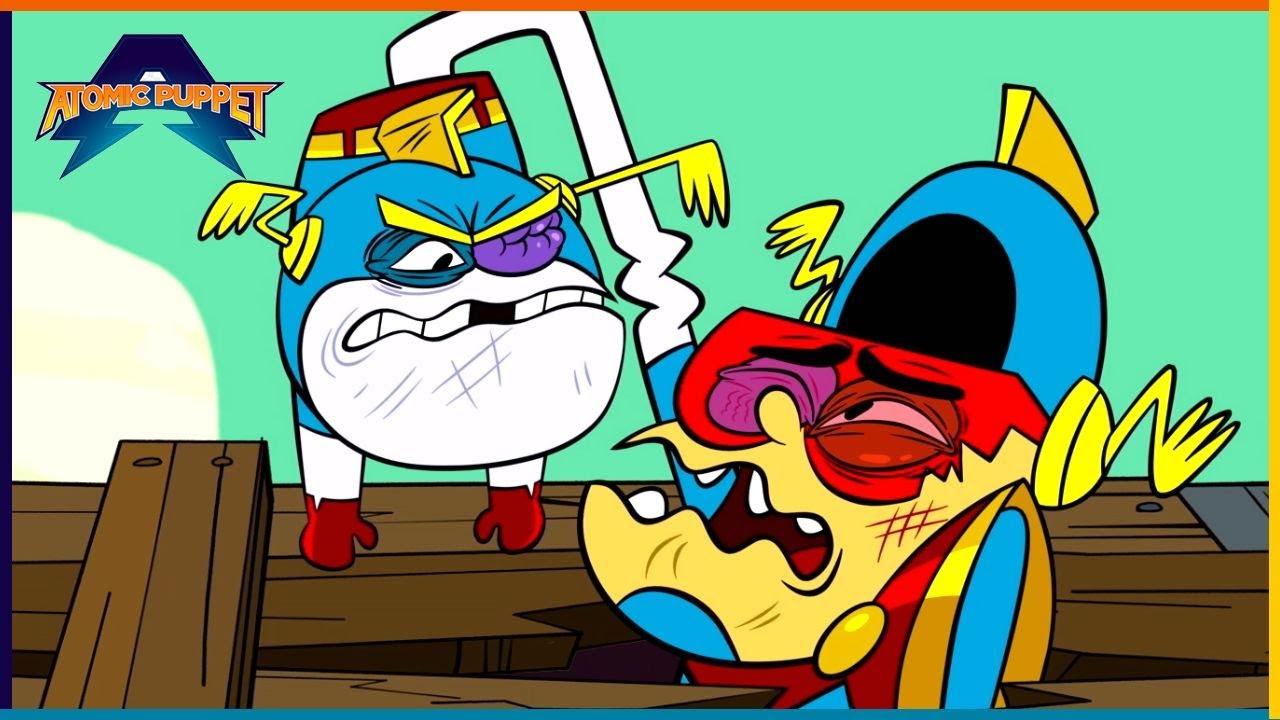 Sick Day | Atomic Puppet (S01E01) | Cartoon