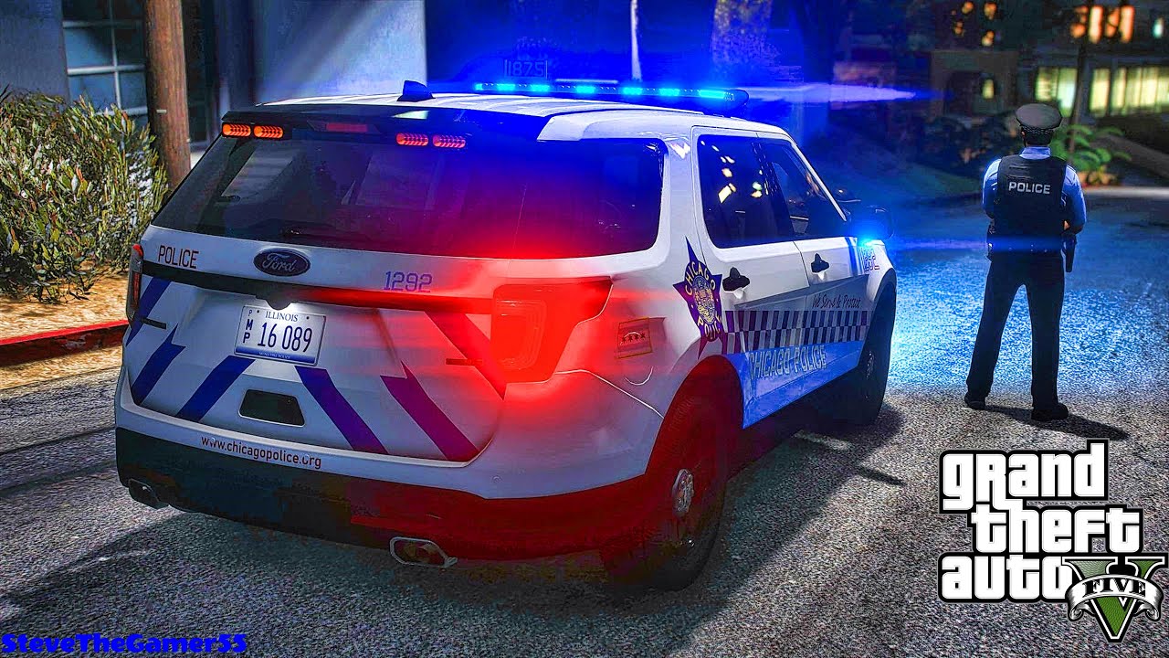 Playing GTA 5 As A POLICE OFFICER Gang Unit Patrol🔥🔥||  GTA 5 Lspdfr Mod|  4K