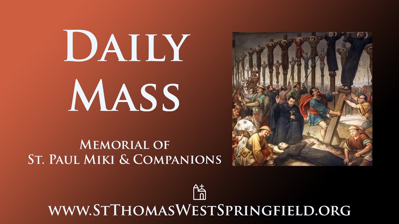 Daily Mass Friday, February 6, 2026