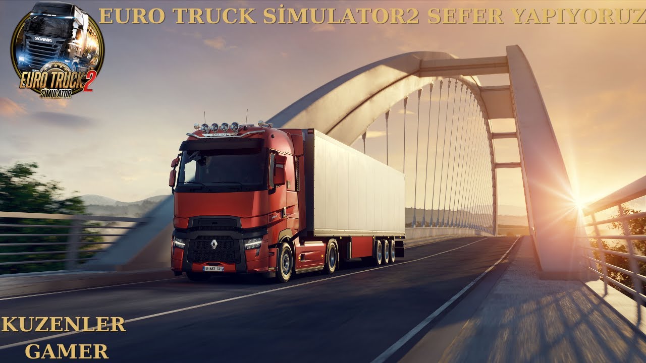 EURO TRUCK SİMULATOR 2 SEFER YAPIYORUZ