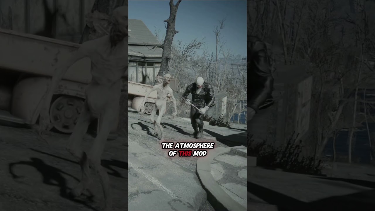 БЕЗУМНЫЙ хоррор-мод для Fallout 4! #fallout4 #fallout4mods