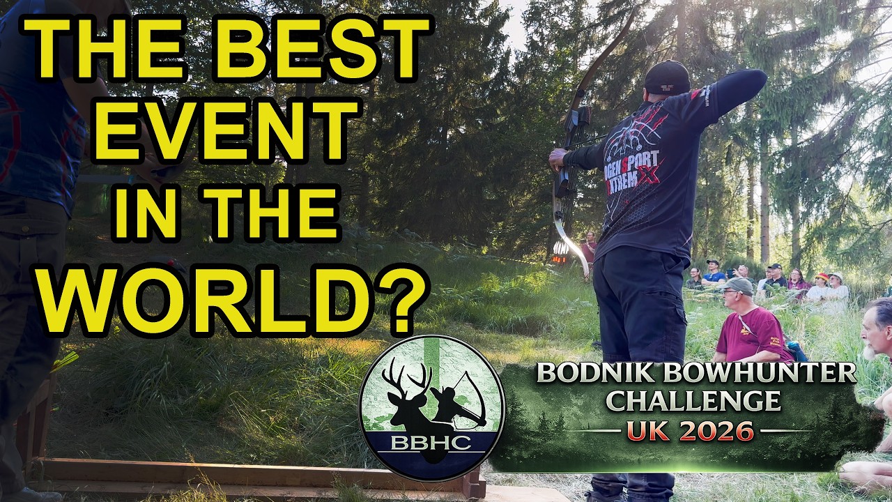 ЛУЧШЕЕ событие по стрельбе из лука в мире? Bodnik Bowhunter Challenge в Великобритании, 2026