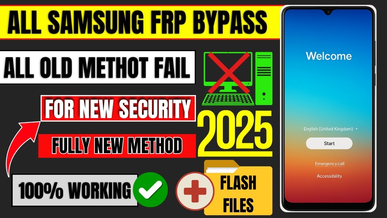 🌟 Samsung FRP Bypass 2025 &mdash; All Samsung Models | Android 14&ndash;15 | No PC &bull; No Tools Needed