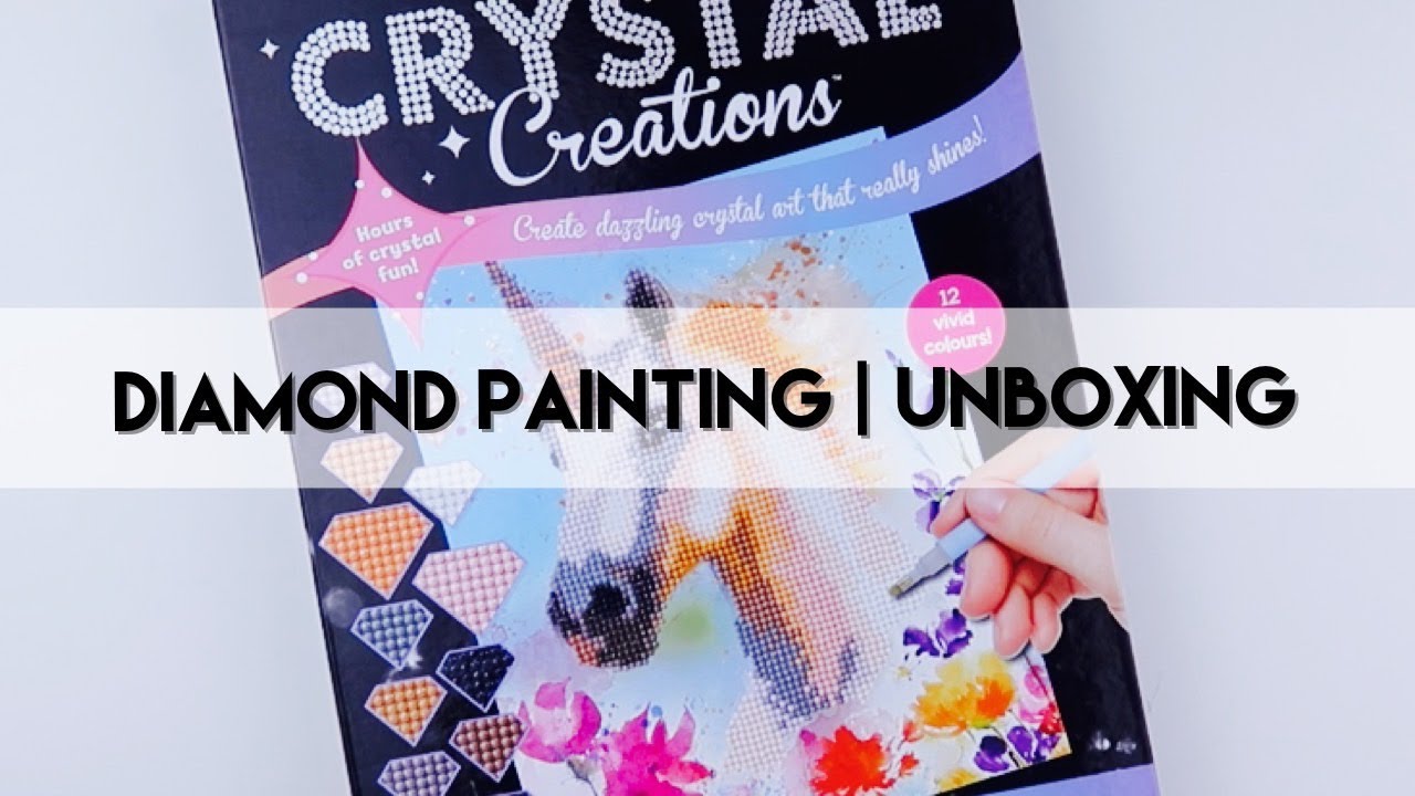Diamond Painting - Unboxing | B&M Crystal Art