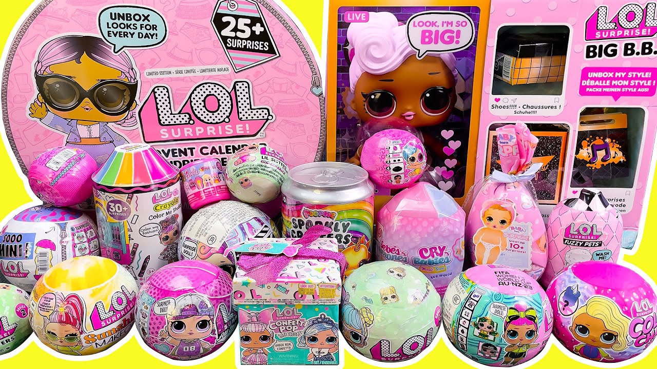 UNBOXING *SO MANY* MYSTERY LOL SURPRISE DOLLS | MEGA MYSTERY TOY PLAYSET #unboxing #lol