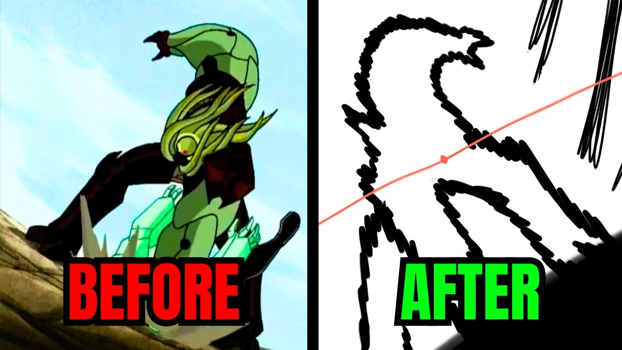 I Added Impact Frames to BEN 10 VS VILGAX
