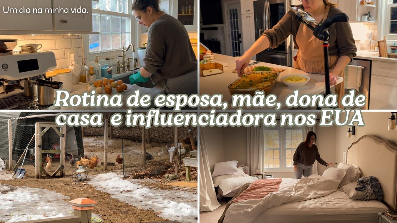 MINHA ROTINA REAL | ESPOSA, MÃE, DONA DE CASA, CRISTÃ E INFLUENCIADORA NOS ESTADOS UNIDOS