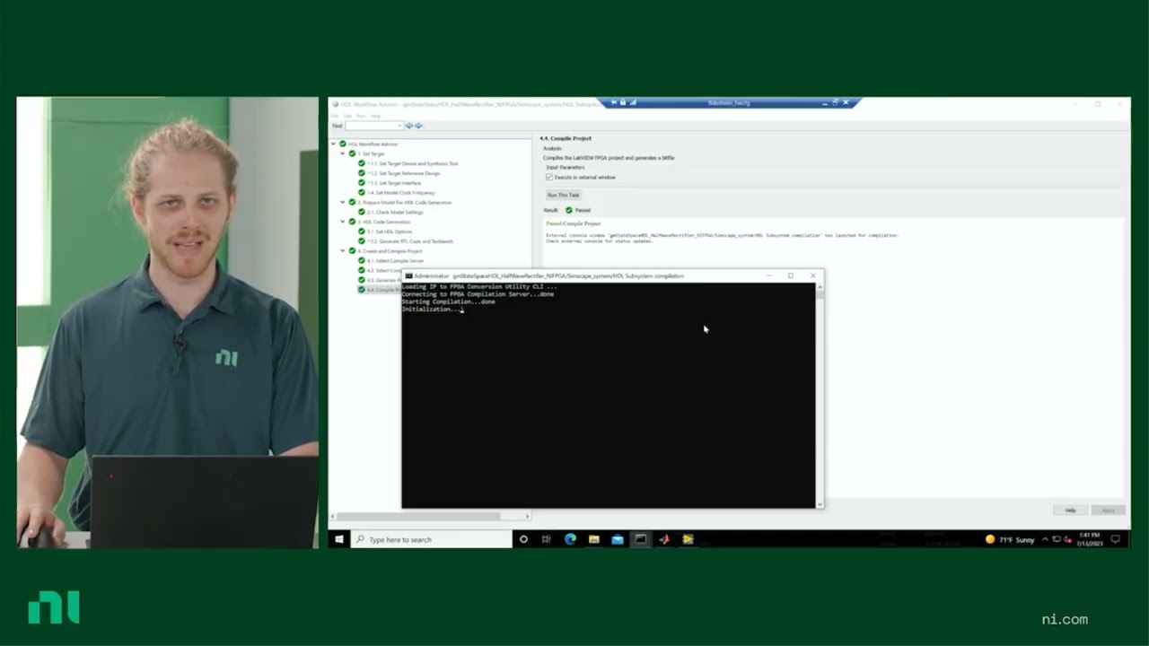 How to add and integrate Simulink® Model (FPGA-based) into NI VeriStand