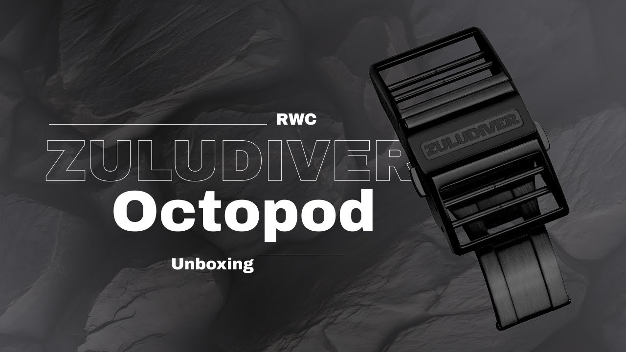 ZULUDIVER Octopod & Strap unboxing