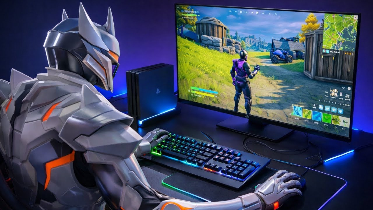 TECLADO y RATON en RECARGA de FORTNITE en PS4