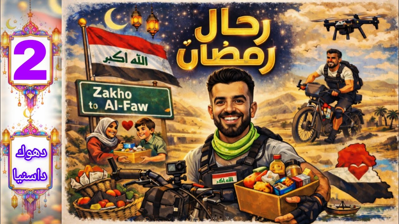 رحال رمضان الحلقة 2 - دهوك اقليم كردستان العراق
