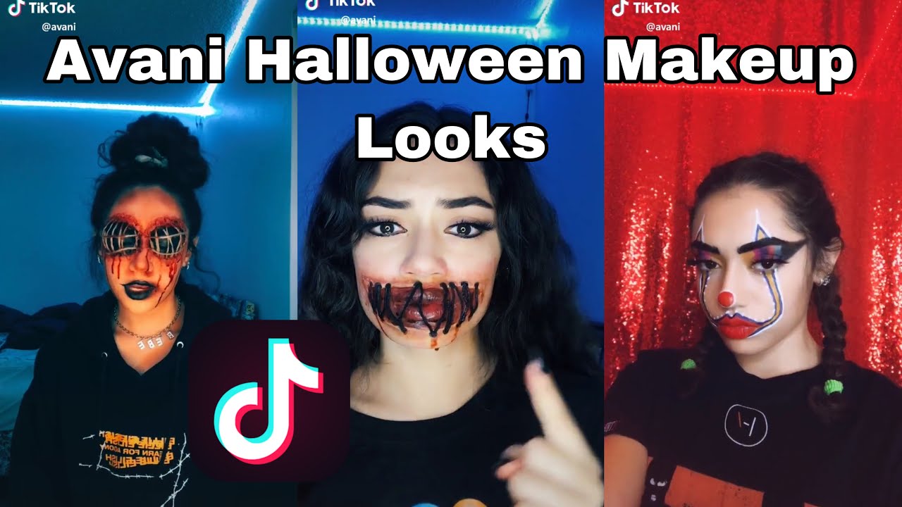 Avani Halloween Makeup Looks TikTok Compilation || Makeup, Transformations, & More!!