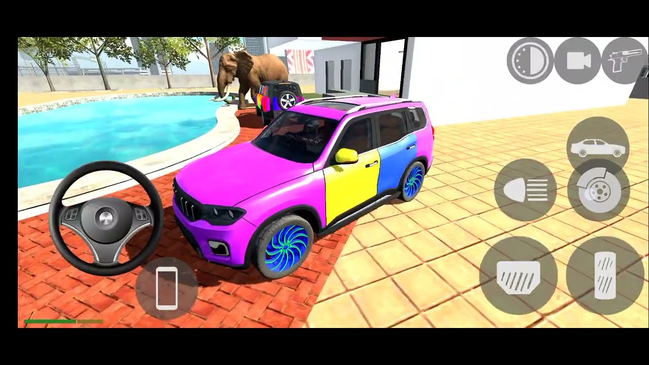 Indian bike 3d gaming video//police fighting 🎯//car driving gameplay video gaming