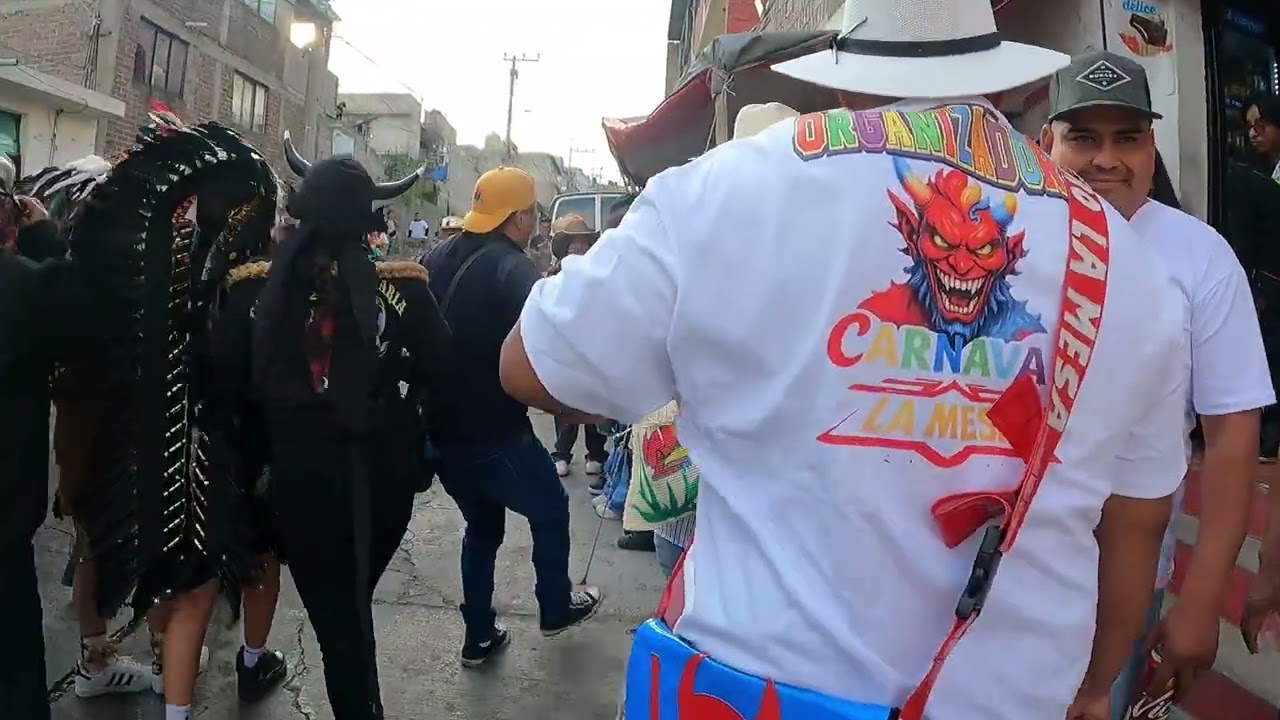 Primer día de carnaval la Mesa Ecatepec 2026