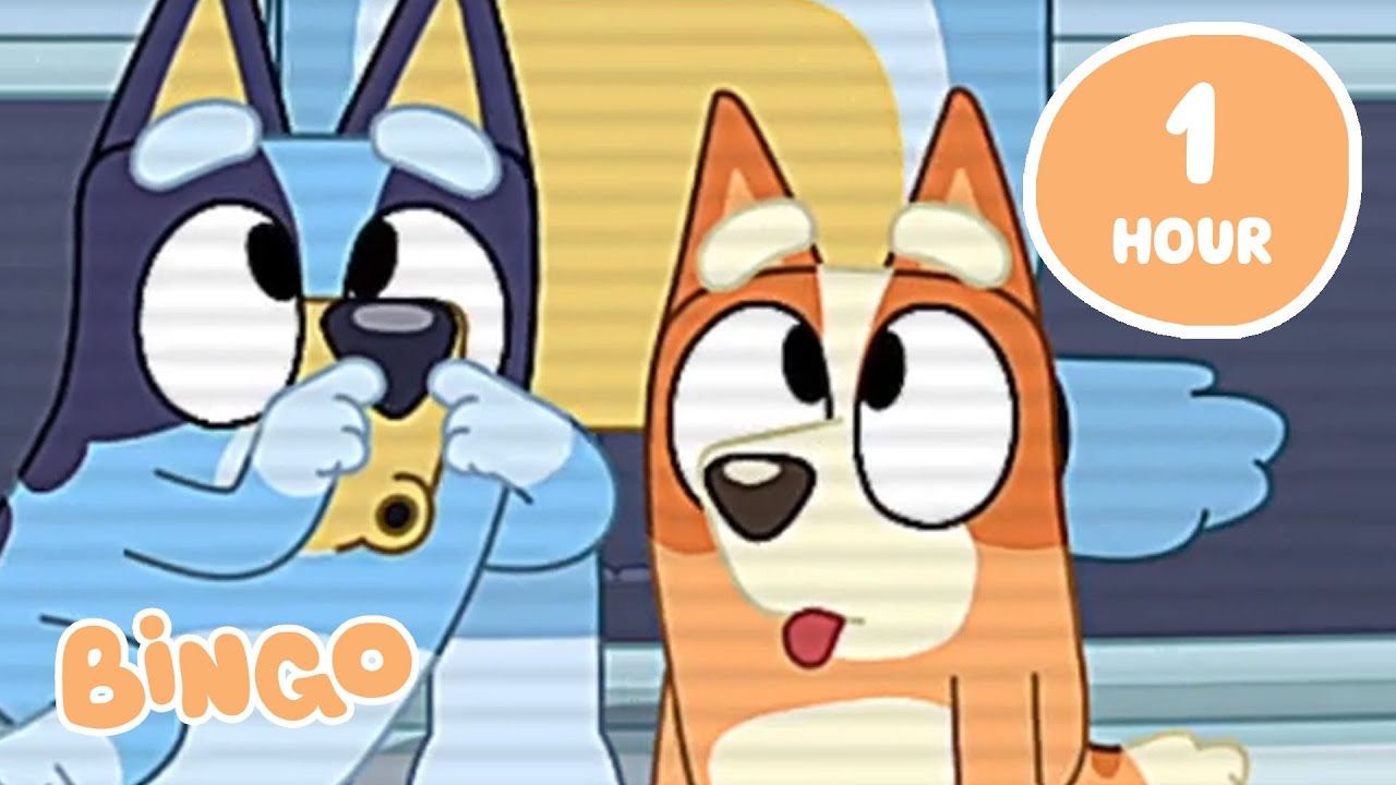 🔴LIVE: Cheeky Bingo Moments 🤭 🧡 | Funny Moments with Bluey and Bingo | Bingo