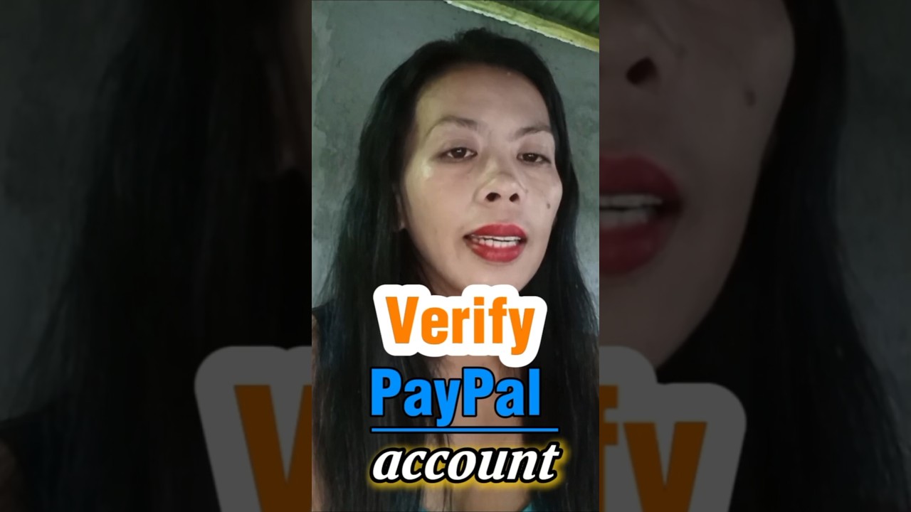 PAANO iVERIFY ANG PAYPAL ACCOUNT? #shorts | Momshie blog