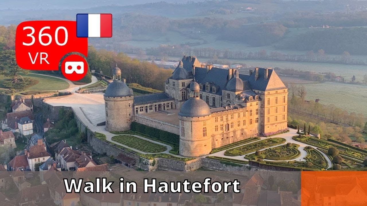 360&deg; views of France : Today a walk in Hautefort