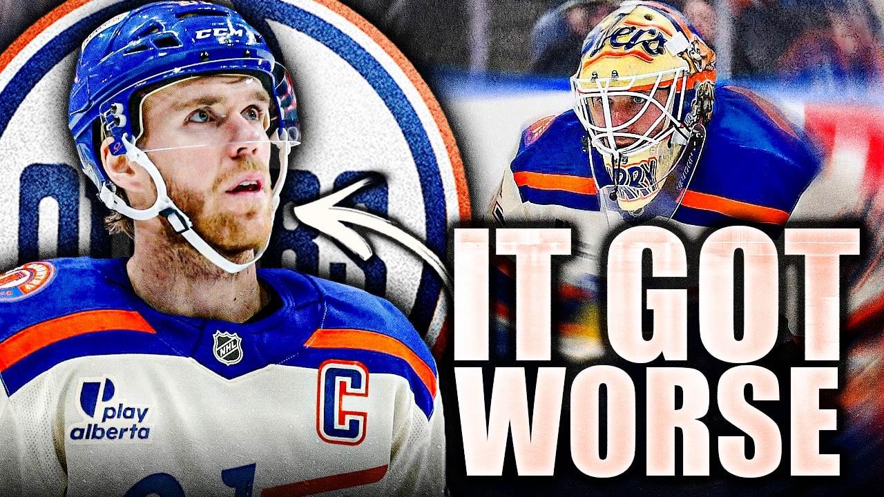 IT'S BEEN A TERRIBLE FEW DAYS FOR CONNOR MCDAVID: IT GOT EVEN WORSE (Tristan Jarry SUCKS)