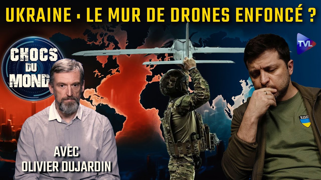 Drones : r&eacute;v&eacute;lations sur l'avenir de la guerre - Chocs du Monde avec Olivier Dujardin - TVL