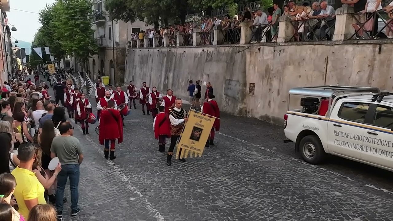 Palio Castel Madama - Il giorno della sfilata 8/07/2023