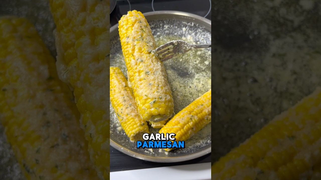 The Best Garlic Parmesan Corn on the Cob