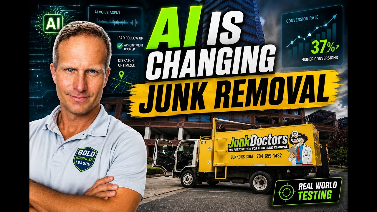 We&rsquo;re Automating Our Multi-Million Dollar Junk Removal Company With AI