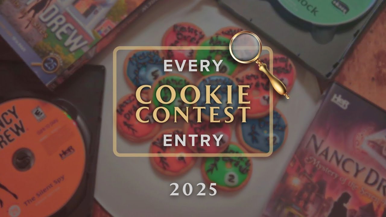 Every 2025 Nancy Drew 🍪 Cookie Contest Entry